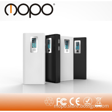 Dual USB powerbank with LCD10400mAh portable External battery charger